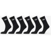 Ponožky adidas Trefoil Crew Sock Cushion 6-Pack Black S S Ponožky adidas Trefoil Crew Sock Cushion 6-Pack Black S S