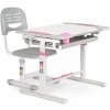 Blumfeldt Tommi XL detský písací stolík so stoličkou LUA-Tommi-Pink
