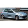 Lemy blatníku Peugeot 206 3dveř 1998-2012 (sada 4 ks) Lemy blatníku Peugeot 206 3dveř 1998-2012 (sada 4 ks)
