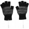 VYHRIEVANÉ ZIMNÉ RUKAVICE USB ČIERNE 40 - 45 °C VYHRIEVANÉ ZIMNÉ RUKAVICE USB ČIERNE 40 - 45 °C