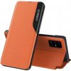 Elegantné knižkové puzdro View Case pre Huawei P40 - Oranžová KP9687 Elegantné knižkové puzdro View Case pre Huawei P40 - Oranžová KP9687