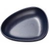 LIND DNA Hlboký tanier CURVE 22 cm, námornícka modrá, kamenina
