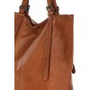 MARCO MAZZINI Camel priestranná shopper kabelka MARCO MAZZINI Camel priestranná shopper kabelka