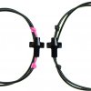 Partnerské šnúrkové Glosery náramky s lesknúcim krištáľom v tvare krížika, mini šnúrka 1mm, čierna šnúrka 1,5mm Obvod zápästia: S 16-17 cm, Krížik: priehľadný, Mini šnúrka: červená Partnerské šnúrkové Glosery náramky s lesknúcim krištáľom v tvare krížika, mini šnúrka 1mm, čierna šnúrka 1,5mm Obvod zápästia: S 16-17 cm, Krížik: priehľadný, Mini šnúrka: červená