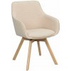 Béžové čalúnené jedálenské kreslá v súprave 2 ks Alison – Rowico Béžové čalúnené jedálenské kreslá v súprave 2 ks Alison – Rowico