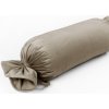 Biante Zamatový vankúš valec bonbon Velvet Prémium SVP-030 Sivobéžový 15x80 cm Biante Zamatový vankúš valec bonbon Velvet Prémium SVP-030 Sivobéžový 15x80 cm