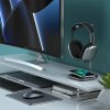 Satechi Headphone Stand With Wireless Charger Space Grey Aluminium ST-UCHSMCM Satechi Headphone Stand With Wireless Charger Space Grey Aluminium ST-UCHSMCM