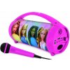 Lexibook Bluetooth reproduktor Barbie s mikrofonom svietiaci Lexibook Bluetooth reproduktor Barbie s mikrofonom svietiaci