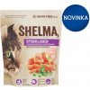 Shelma Bezobilné krmivo pre sterilizované mačky bohaté na čerstvého lososa 0,75 kg