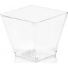 Pohárik finger food hranatý, čírý 5,0x5,0x4,5 cm 60ml