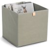 Zeller Present Úložný box, kocka, do štvorcových knižníc WOVEN 32x32x32, khaki Zeller Present Úložný box, kocka, do štvorcových knižníc WOVEN 32x32x32, khaki