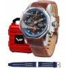 Pánske hodinky Vostok Europe YM86-640A696 hnedé Pánske hodinky Vostok Europe YM86-640A696 hnedé