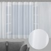 Biela hladká perleťovo lesklá záclona/organza s olovkom ZAC-032 výška 160 cm Iba metráž Biela hladká perleťovo lesklá záclona/organza s olovkom ZAC-032 výška 160 cm Iba metráž