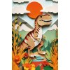 TREFL Paper Art Dinosaurus 160 dielov