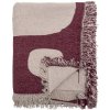 Bloomingville Prehoz z recyklovanej bavlny Olica Red 130 × 160 cm Bloomingville Prehoz z recyklovanej bavlny Olica Red 130 × 160 cm
