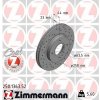 Brzdový kotúč ZIMMERMANN 250.1363.52 Brzdový kotúč ZIMMERMANN 250.1363.52