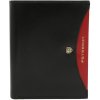 Peterson PTN 303.01 čierno-červená pánska kožená peňaženka 12,5 × 9,5 cm Peterson PTN 303.01 čierno-červená pánska kožená peňaženka 12,5 × 9,5 cm