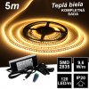 LEDprodukt 5m SMD2835 120LED/m IP20 teplá b. - KOMPLETNÁ SADA LEDprodukt 5m SMD2835 120LED/m IP20 teplá b. - KOMPLETNÁ SADA