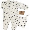 Z&Z 2-dielna súpravička overálok so šľapkami čiapočka Hviezdy biela Z&Z 2-dielna súpravička overálok so šľapkami čiapočka Hviezdy biela