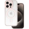 TopQ Acrylic Color MagSafe pre iPhone 16 Pro svetlo ružový
