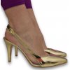 Dámske spoločenské sandále ANABELL zlaté Dámske spoločenské sandále ANABELL zlaté