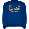 Superfutbal Pánska mikina Barcelona, kráľovsky modrá Veľkosť: L Superfutbal Pánska mikina Barcelona, kráľovsky modrá Veľkosť: L
