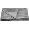 STREND PRO Garden Plachta Tarpaulin Medium 6x8 m, 100 g/m, zakrývacia, SILVER, strieborná, s okami STREND PRO Garden Plachta Tarpaulin Medium 6x8 m, 100 g/m, zakrývacia, SILVER, strieborná, s okami