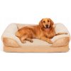 OWNPETS pelech pre psa béžové, hnedé 109 cm x 76 cm OWNPETS pelech pre psa béžové, hnedé 109 cm x 76 cm