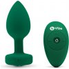 b-Vibe Vibrating Jewel Plug M/L