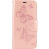 Puzdro TopQ iPhone 12 mini Flipové Butterfly ružové svetlé 62557 Puzdro TopQ iPhone 12 mini Flipové Butterfly ružové svetlé 62557