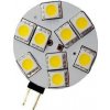 SMD LED žiarovka 9 LED, G4 pripojenie SMD LED žiarovka 9 LED, G4 pripojenie