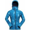 Dámska softshellová bunda s membránou ALPINE PRE HOORA modrá S Dámska softshellová bunda s membránou ALPINE PRE HOORA modrá S