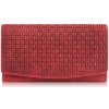 Paolo Peruzzi Veľká dámska kožená peňaženka vo vintage štýle T-109-HRD | červená T-109-HRD Paolo Peruzzi Veľká dámska kožená peňaženka vo vintage štýle T-109-HRD | červená T-109-HRD