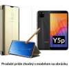Otváracie Púzdro Luxria Clear View pre Huawei - Zlaté pre Huawei: Y5p Otváracie Púzdro Luxria Clear View pre Huawei - Zlaté pre Huawei: Y5p