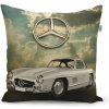 Sablio Vankúš Mercedes-Benz 300 SL Na ceste - 40x40 cm Sablio Vankúš Mercedes-Benz 300 SL Na ceste - 40x40 cm