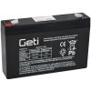 Batérie olovená 6V 7.0Ah GETI Batérie olovená 6V 7.0Ah GETI