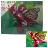 Diamantové maľovanie - Tancujúci motýľ na kvete 40 x 50 cm Diamantové maľovanie - Tancujúci motýľ na kvete 40 x 50 cm
