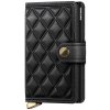 Kožená peňaženka SECRID PREMIUM Miniwallet Emboss Diamond Black čierna Kožená peňaženka SECRID PREMIUM Miniwallet Emboss Diamond Black čierna