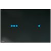 Alca Alcadrain NIGHT LIGHT-3-SLIM - Ovládacie tlačidlo bezdotykové pre predstenové inštalačné systémy Slim s podsvietením, sklo-čierna Alca Alcadrain NIGHT LIGHT-3-SLIM - Ovládacie tlačidlo bezdotykové pre predstenové inštalačné systémy Slim s podsvietením, sklo-čierna