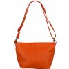 NovaKabelka.sk Batilda Arancione Chiaro kožená talianska crossbody kabelka oranžová NovaKabelka.sk Batilda Arancione Chiaro kožená talianska crossbody kabelka oranžová