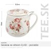 HRNČEK Secesia – so sitkom 0,43l – porcelán – darčeková krabička HRNČEK Secesia – so sitkom 0,43l – porcelán – darčeková krabička