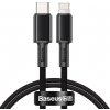 Baseus CATLGD-A01 USB Type C - Lightning, Power Delivery fast charge 20 W, 2m, černý Baseus CATLGD-A01 USB Type C - Lightning, Power Delivery fast charge 20 W, 2m, černý