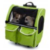 JK ANIMALS Travel Batoh zelený 44 x 34 x 46-106 cm