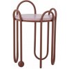 Bloomingville Odkladací stolík Whimsica Red Bloomingville Odkladací stolík Whimsica Red
