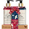 Baylis & Harding The Fuzzy Duck Cranberry tekuté mydlo na ruky 300 ml + mlieko na ruky 300 ml