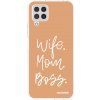 Picasee silikonový průhledný obal pro Samsung Galaxy A22 A225F 4G - Boss Mama Picasee silikonový průhledný obal pro Samsung Galaxy A22 A225F 4G - Boss Mama