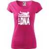 Swimming is in my DNA - Dámske tričko Pure - L ( Purpurová ) Swimming is in my DNA - Dámske tričko Pure - L ( Purpurová )
