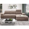 Rohová sedacia súprava Odessa, svetlo hnedá látka, pravý roh Rohová sedacia súprava Odessa, svetlo hnedá látka, pravý roh
