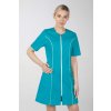 Dámske zdravotnícke šaty na zips M-173C, tyrkysová (Zdravotnícke oblečenie) Dámske zdravotnícke šaty na zips M-173C, tyrkysová (Zdravotnícke oblečenie)