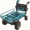 Makita Makita AKU přepravní pracovní vozík Li-ion LXT 2x18V, bez aku Z DCU604Z Makita Makita AKU přepravní pracovní vozík Li-ion LXT 2x18V, bez aku Z DCU604Z